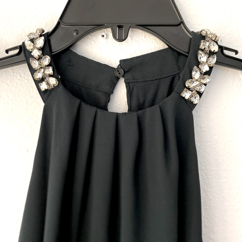 Halter Cocktail Dress - Emerald Green